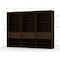 Manhattan Comfort Mulberry 2.0 Wardrobe Closet 3-Piece Set, Brown 124GMC5 - alternate 6